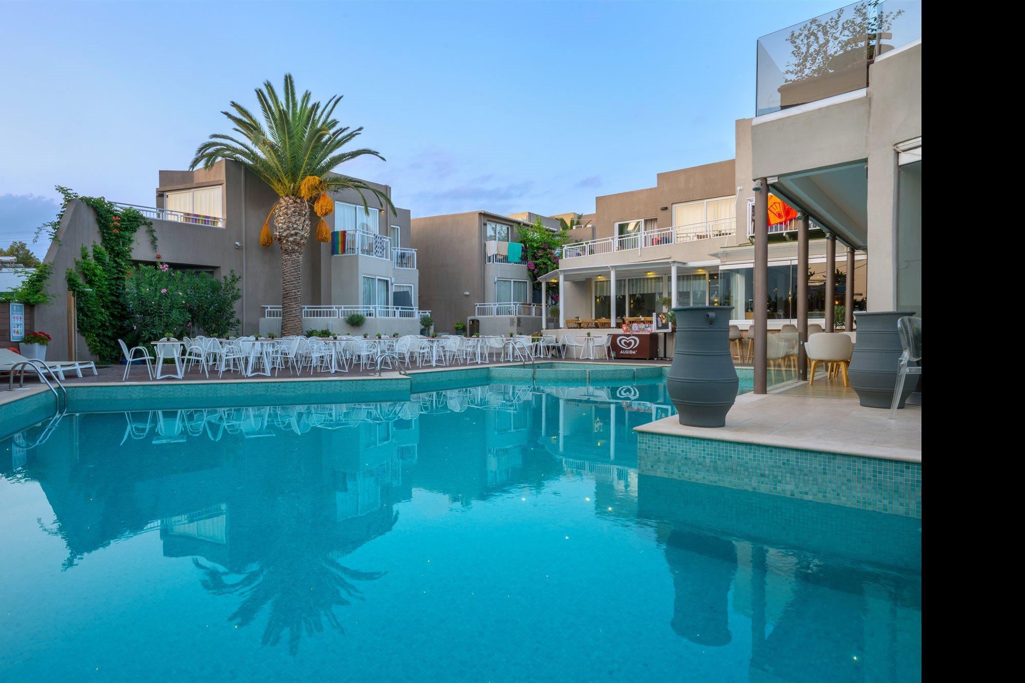 Nefeli Hotel Platanes  Bagian luar foto